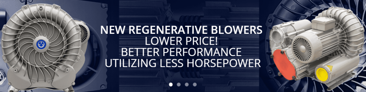Centralized Air System Products | Becker Regen Blower