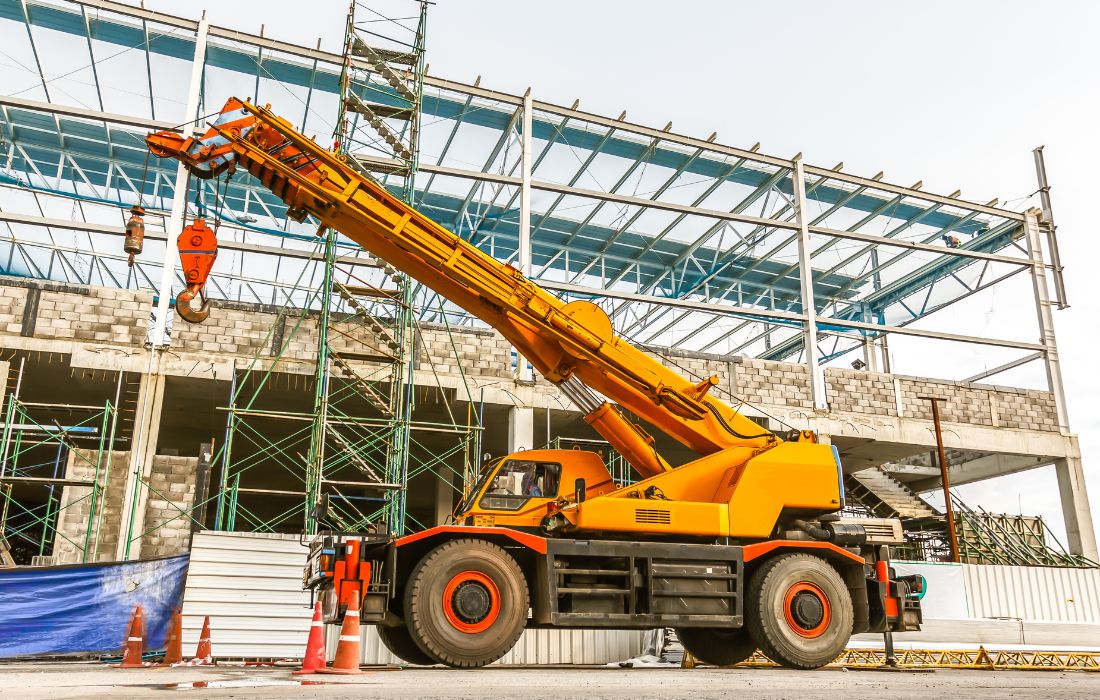Why Knuckle Boom Crane Rental is Key for Heavy Lifting