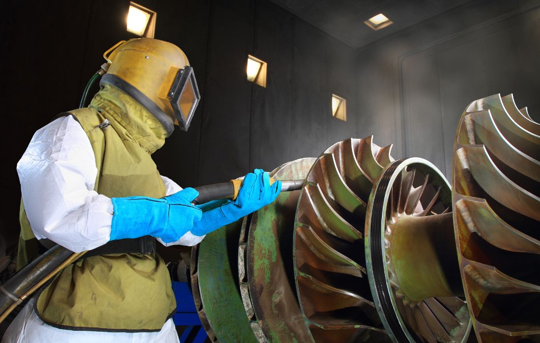What to Expect from a Qualified Professional Sandblaster